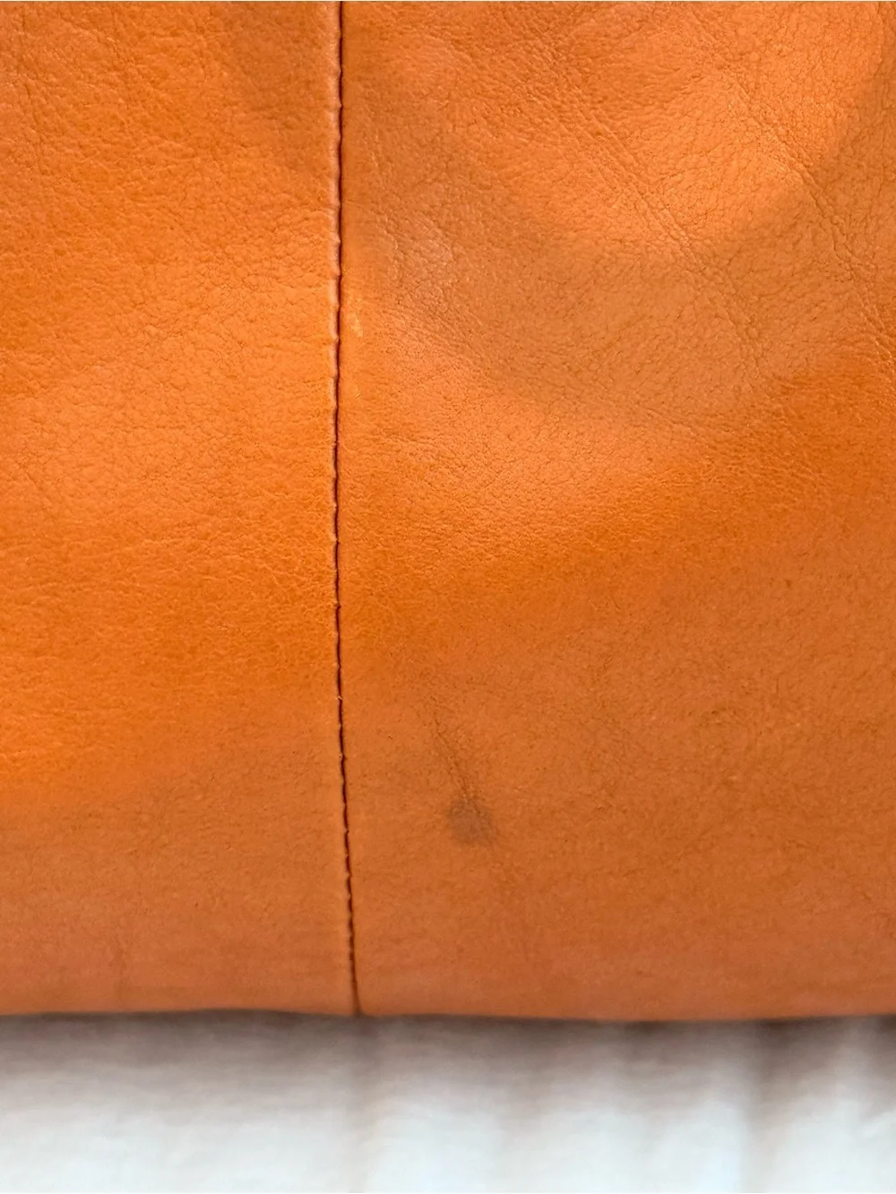 Coach Tan Leather Shoulder Bag with Gold Hardware
